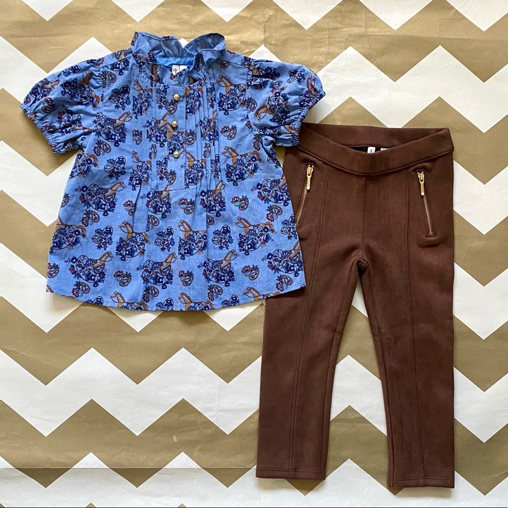 Janie and Jack equestrian outfit